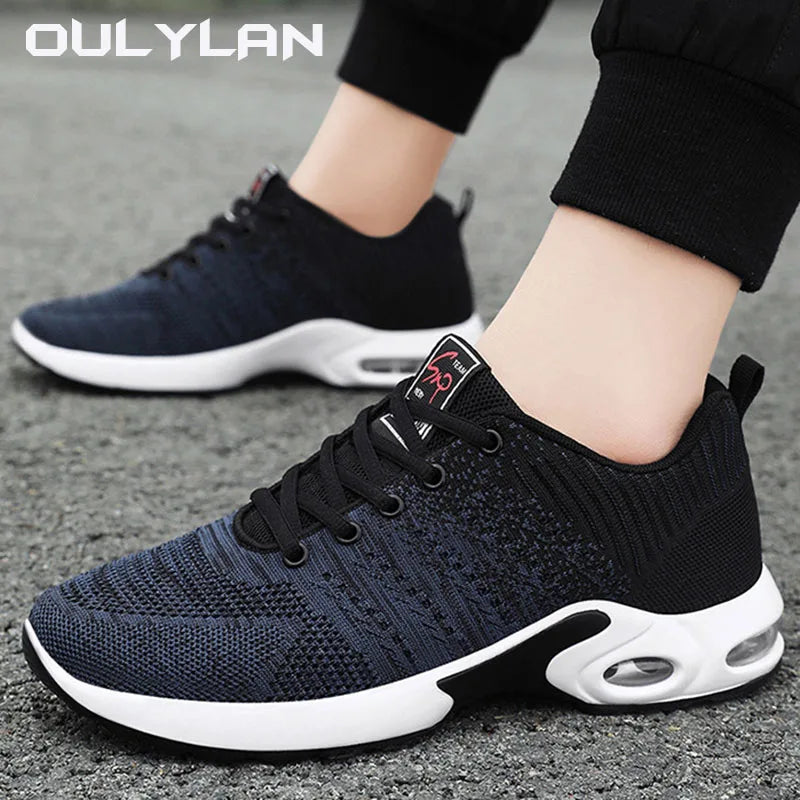 Men's Hiking Shoes, Suede Leather Outdoor Wear-resistant Tactical Sneakers