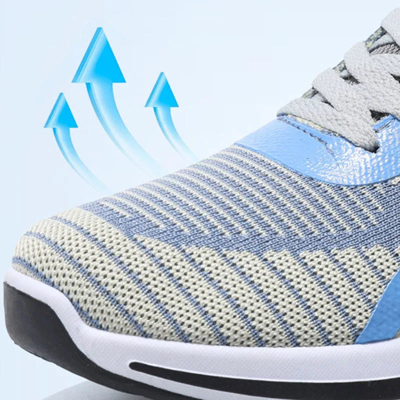 Casual Men Walking Shoes, Breathable Light Shock Absorption Tennis Shoes