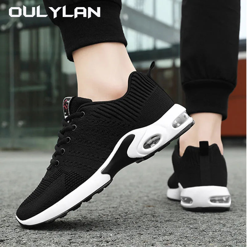 Men's Hiking Shoes, Suede Leather Outdoor Wear-resistant Tactical Sneakers