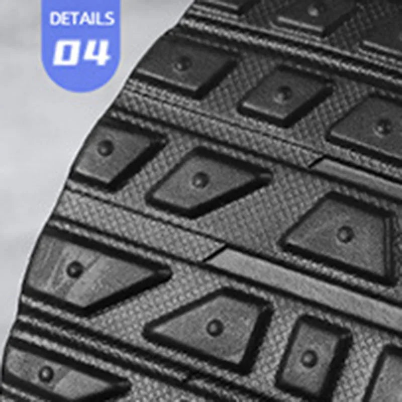 Men's Hiking Shoes, Suede Leather Outdoor Wear-resistant Tactical Sneakers