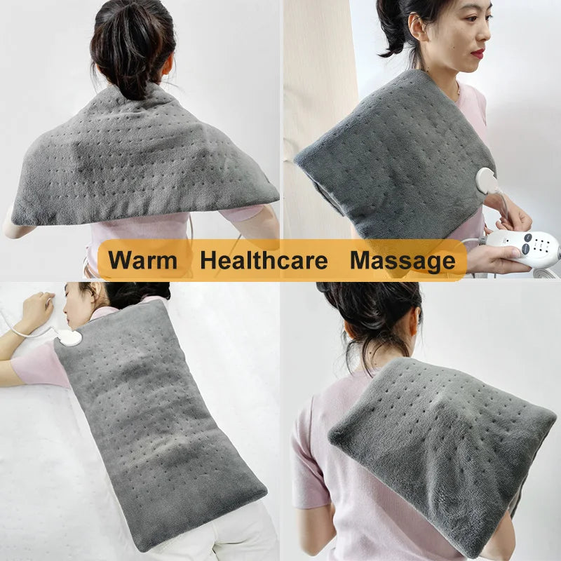 12x24'' Large Size Massage Heating Pad Heat Therapy Electric Heated