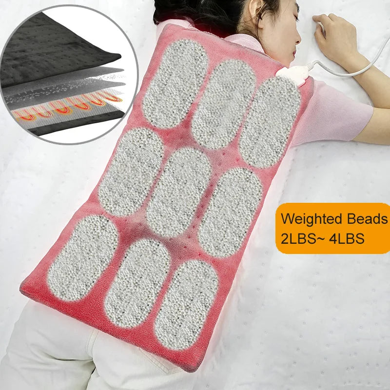 12x24'' Large Size Massage Heating Pad Heat Therapy Electric Heated