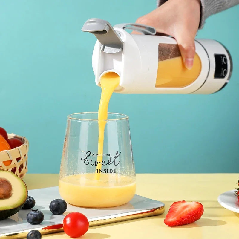 Portable Fruit Juice Blender Small Juicer 12 Blade Juicer Cup