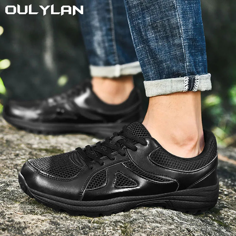 Outdoor Sports Shoes Men's Breathable Casual Sneakers Running Shoes Lightweight