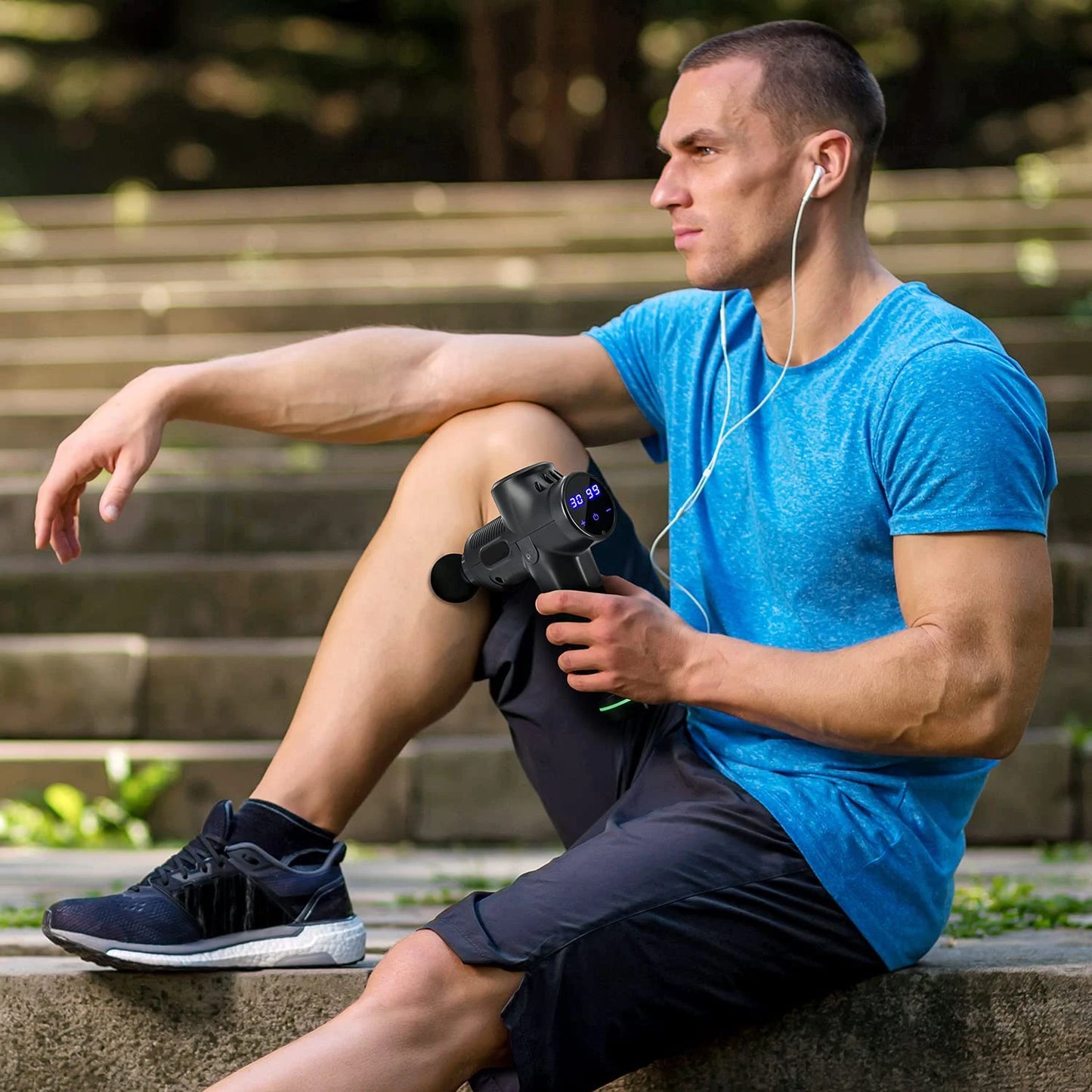 Fascial Massage Gun Deep Tissue Body Massager For Muscle Pain Relief