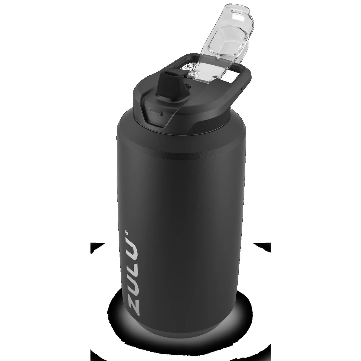 Zulu Black Half Gallon Stainless Steel Goals Jug Water Bottle