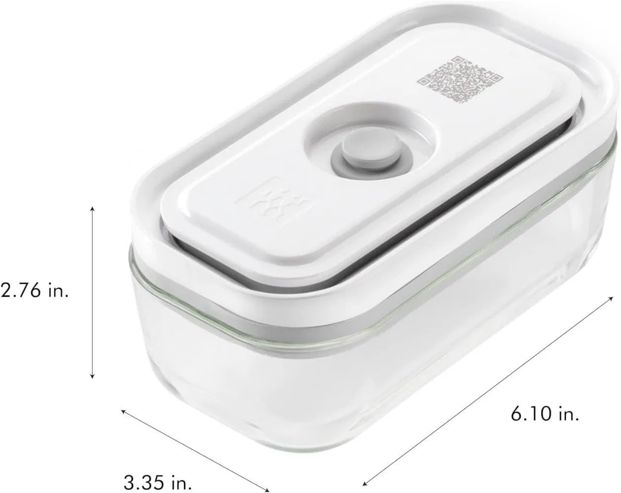 ZWILLING Storage Box Fresh & Save 3-pc Glass Food Storage