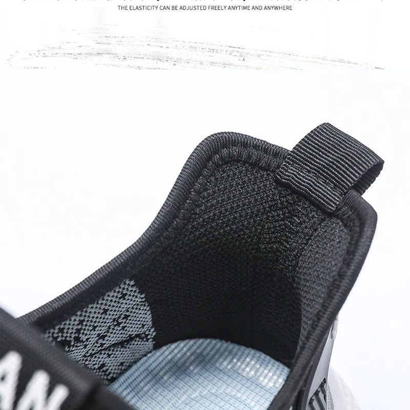 Men Running Shoes, Outdoor Sports Breathable Sneaker Comfortable Casual Shoes