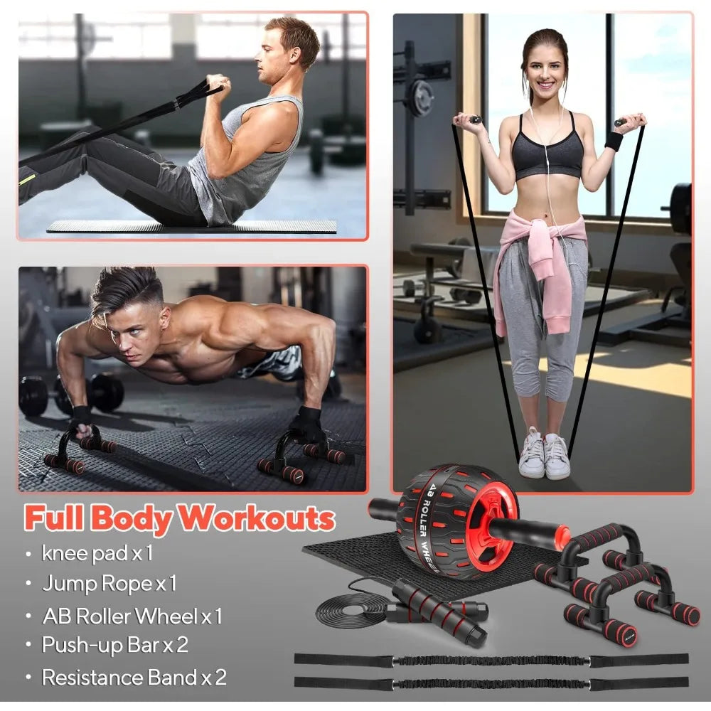Ab Workout Equipment, Ultra Ab Roller Wheel Kit