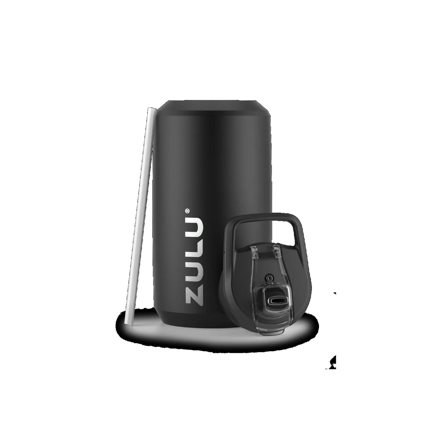 Zulu Black Half Gallon Stainless Steel Goals Jug Water Bottle