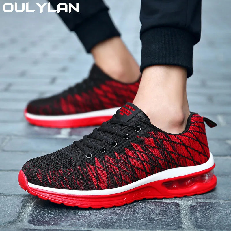 Oulylan Sports Shoes Unisex Running Shoes Breathable Mesh, Lightweight