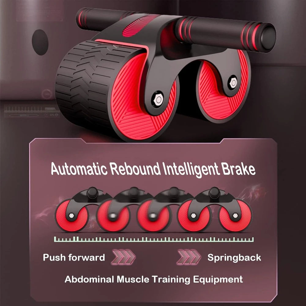 AB Wheel Roller with Automatic Rebound Assistance and Resistance Springs