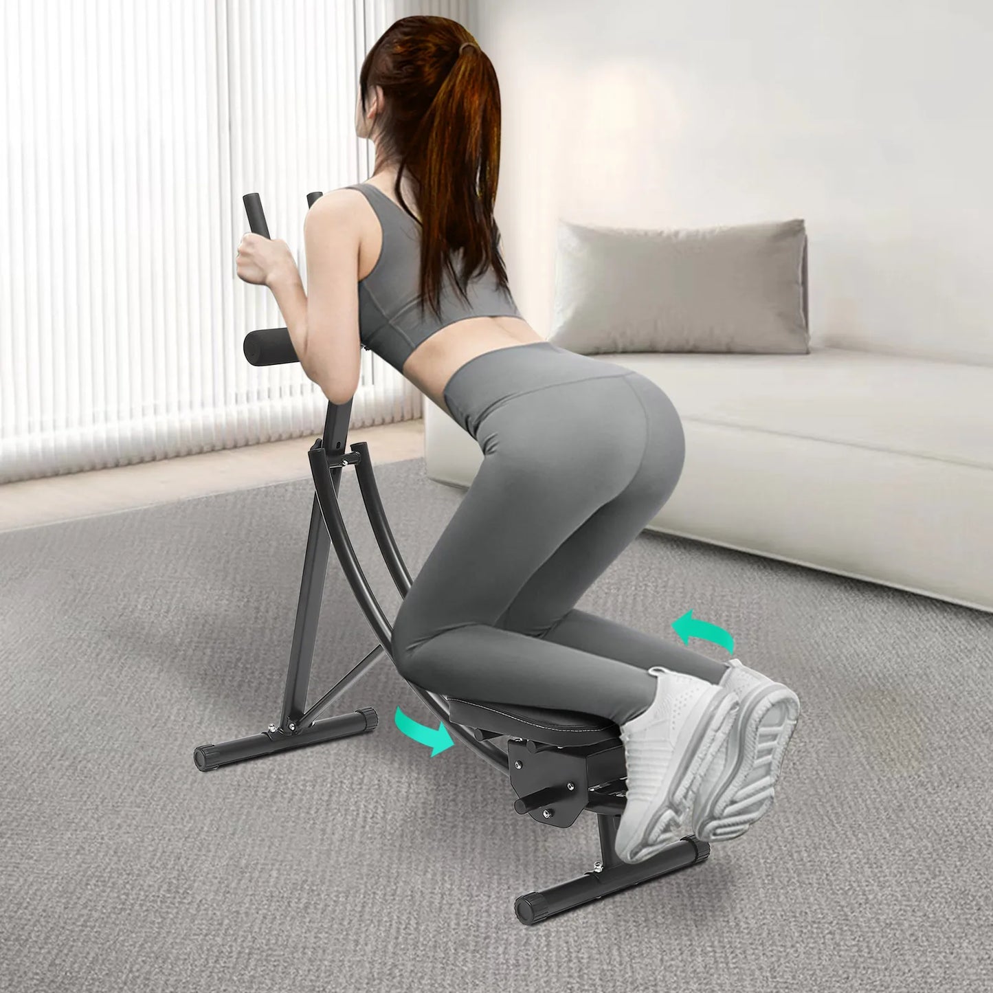 Abdominal Platform Foldable Trainer, Thin Waist Machine, Belly, Indoor Fitness Equipment