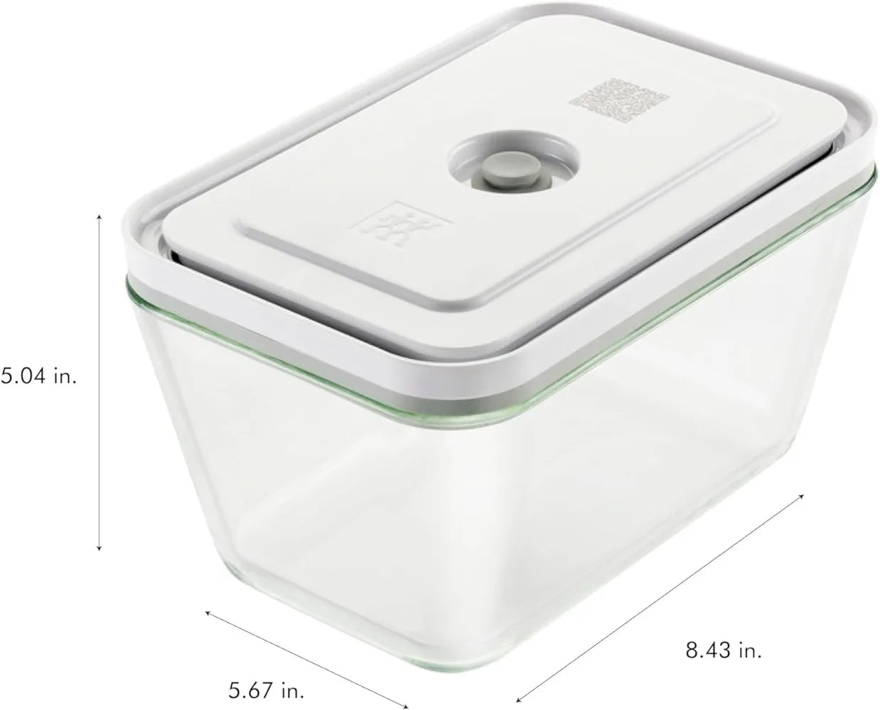 ZWILLING Storage Box Fresh & Save 3-pc Glass Food Storage