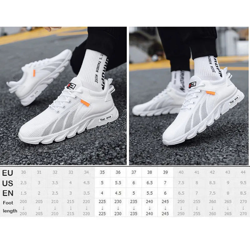 Oulylan Men's Shoes Lightweight Running Shoes for Men Sneakers Comfortable