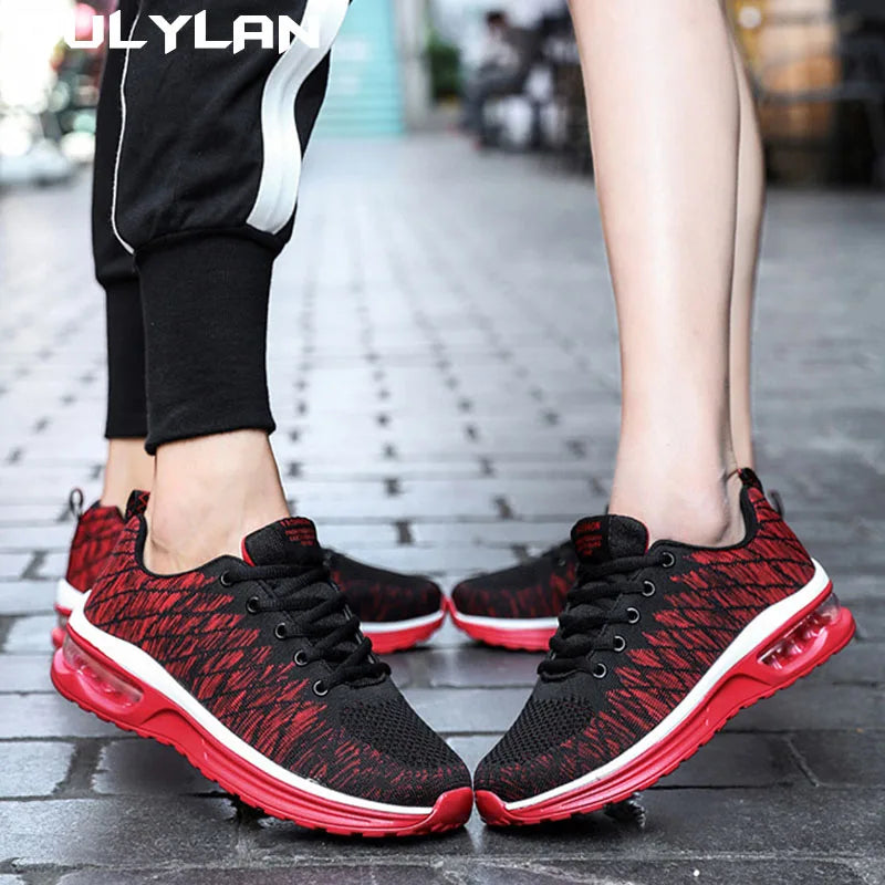 Oulylan Sports Shoes Unisex Running Shoes Breathable Mesh, Lightweight