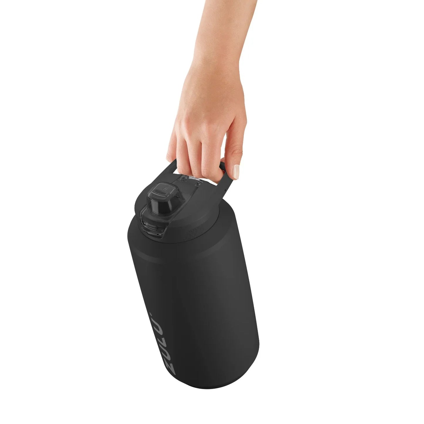 Zulu Black Half Gallon Stainless Steel Goals Jug Water Bottle
