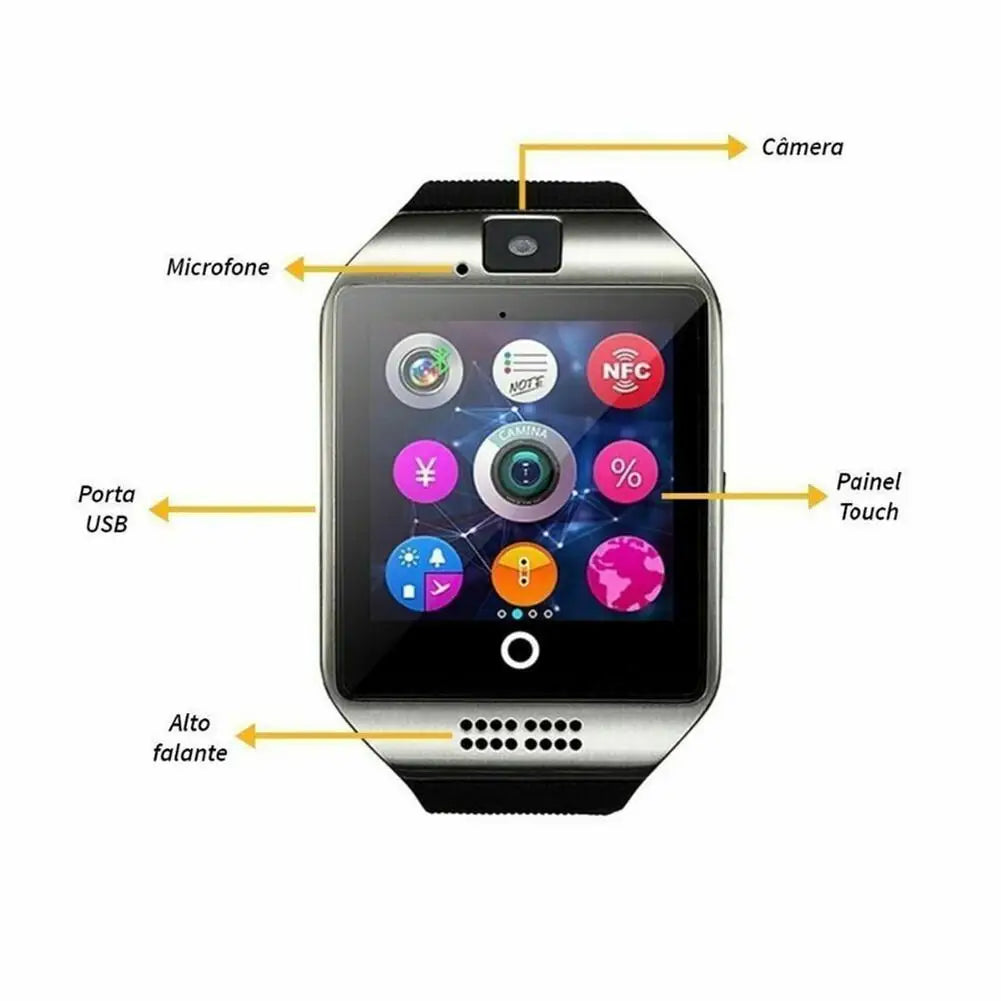 Bluetooth Smartwatch GSM Phone Watch Sport Fitness Tracker Sleep Monitor