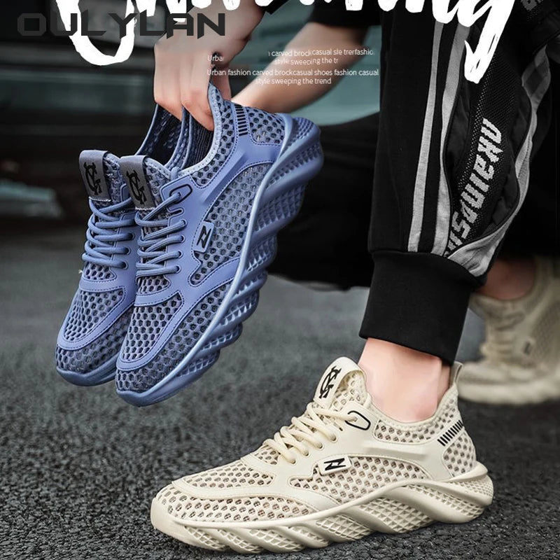 Lightweight Running Walking Gym Shoes Men/Women Knit Sports Shoe