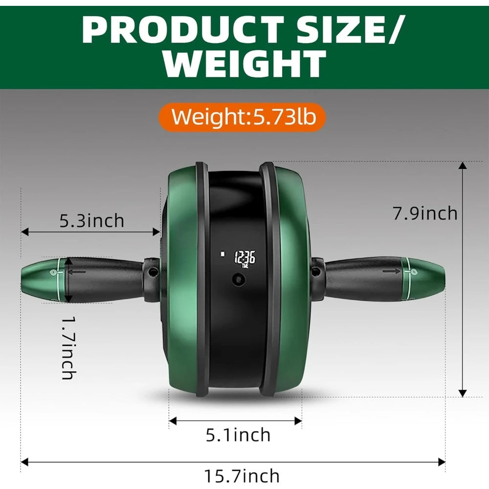 Ab Roller Wheel, Automatic Rebound Abdominal Wheel