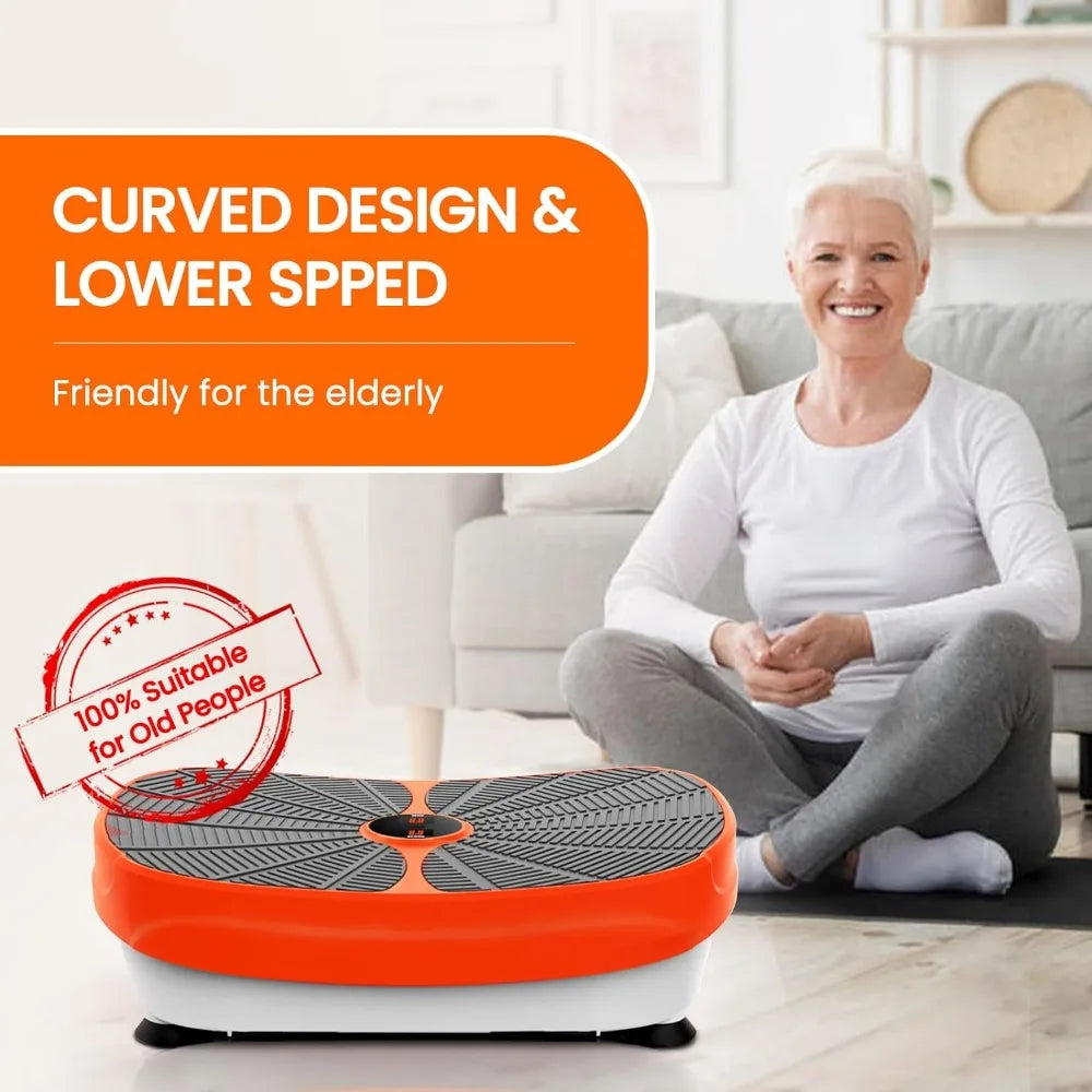 Fitness Vibration Plate Exercise Equipment Whole Body Shape Exercise Machine