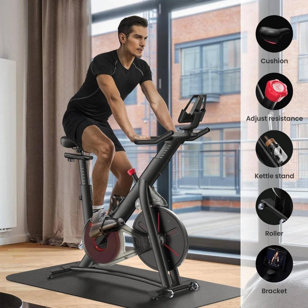 Exercise Bike For Home Smart Cycling Bike Magnetic Resistance, Stationary