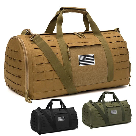 40L Sport Gym Bag Tactical Travel Duffle Bags For Men