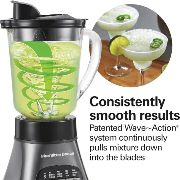 Hamilton Beach Blender for Shakes and Smoothies & Food Processor Combo