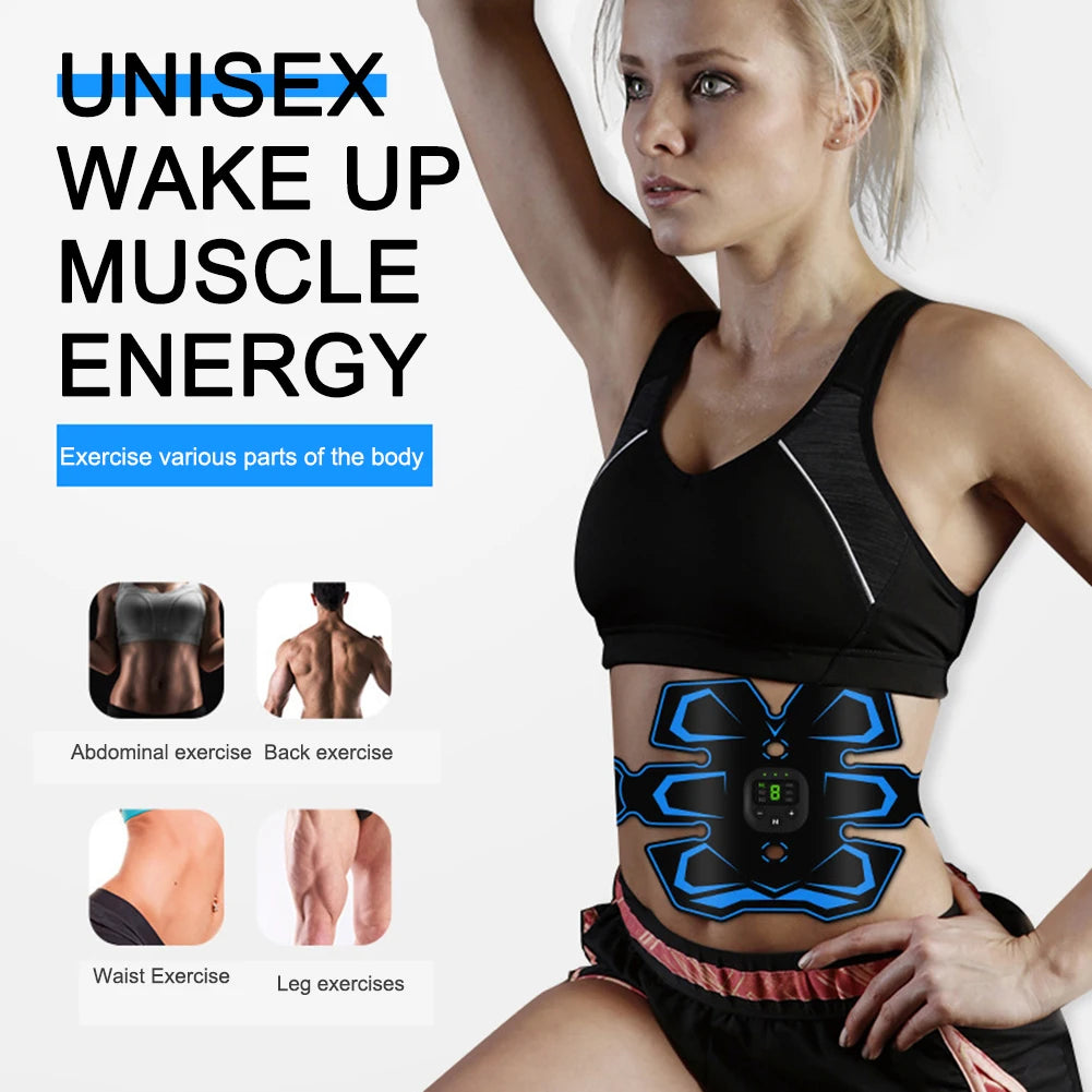 EMS Smart Muscle Stimulator Trainer Body Training Belt