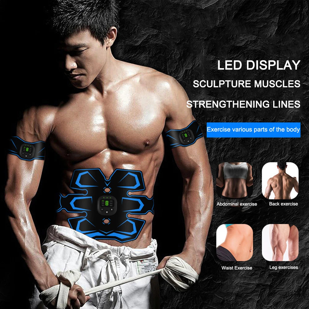 EMS Smart Muscle Stimulator Trainer Body Training Belt