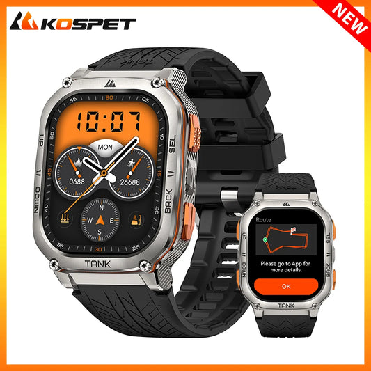 KOSPET TANK M3 Ultra GPS Smartwatches Men Waterproof Electronic Smart Watch