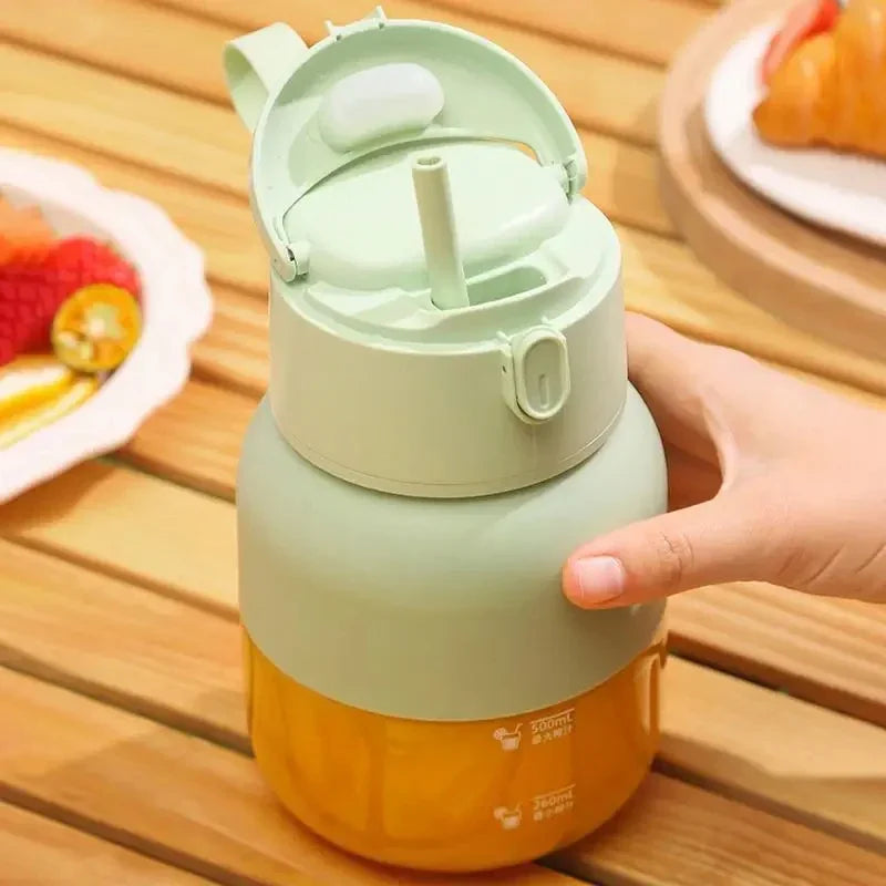 Portable blender juicer cup mini rechargeable handheld direct drinking straw