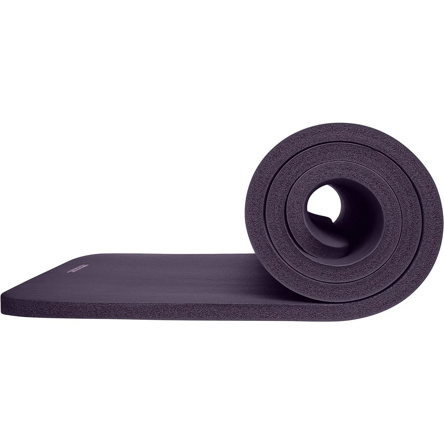 Retrospec Solana Yoga Mat 1" Thick w/Nylon Strap, Men & Women