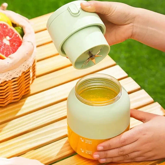 Portable blender juicer cup mini rechargeable handheld direct drinking straw