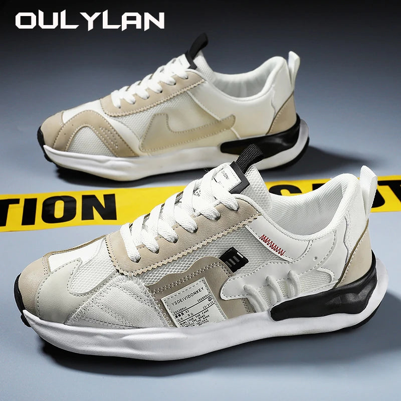 Outdoor Mesh Black Running Shoes