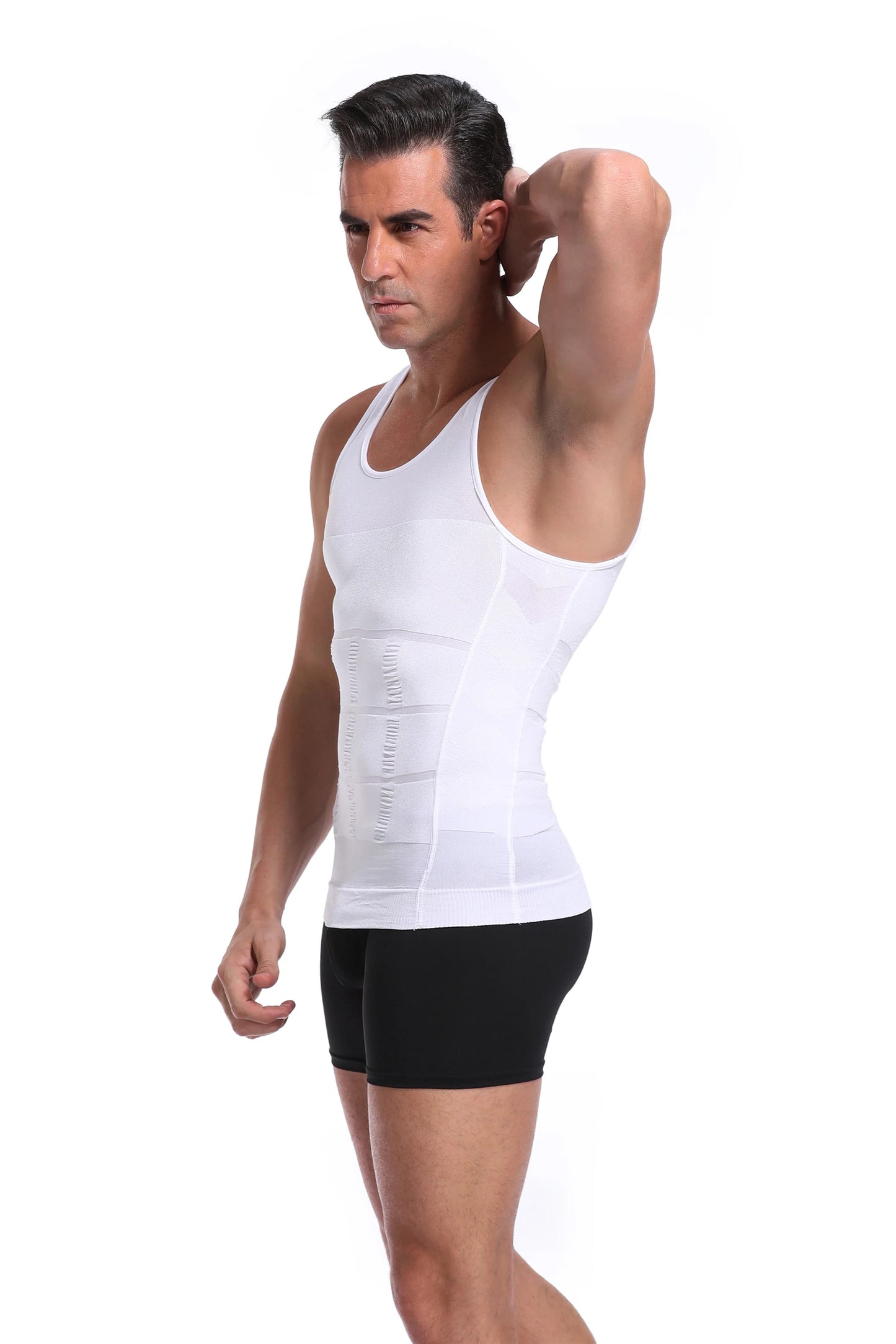 Men's Slimming Body Shaper Vest - Streamlined Compression Support, Tummy & Chest Sculpting,