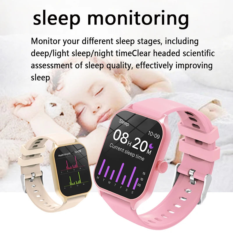 Smart watch men/women fitness sports watch real pedometer touch