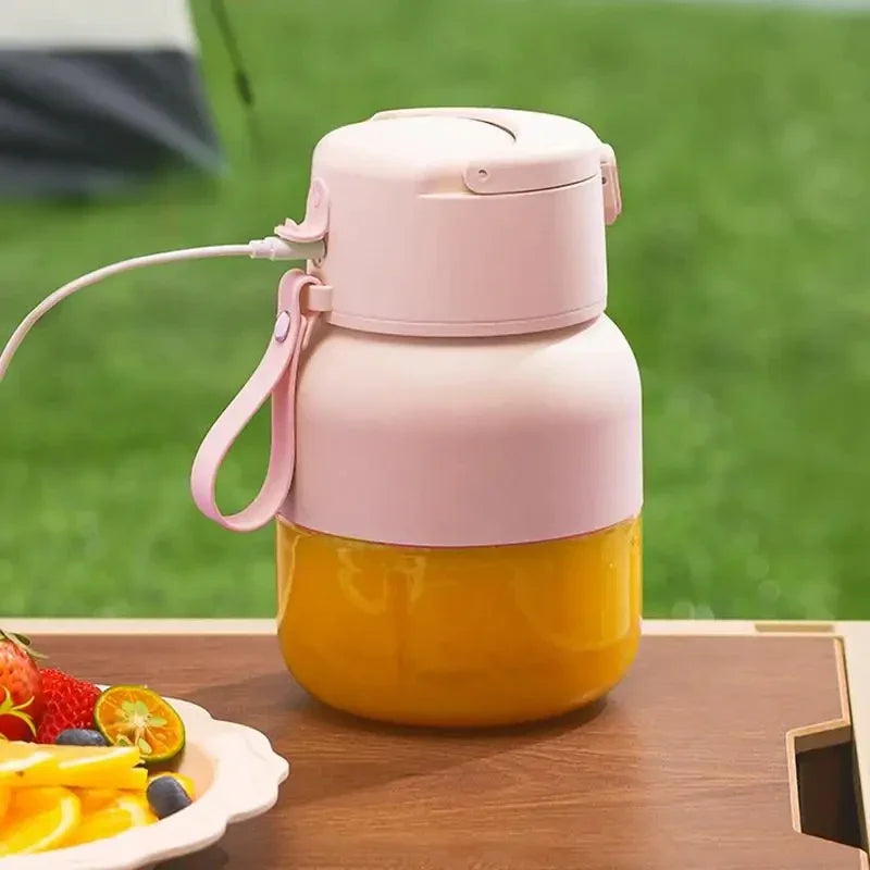 Portable blender juicer cup mini rechargeable handheld direct drinking straw