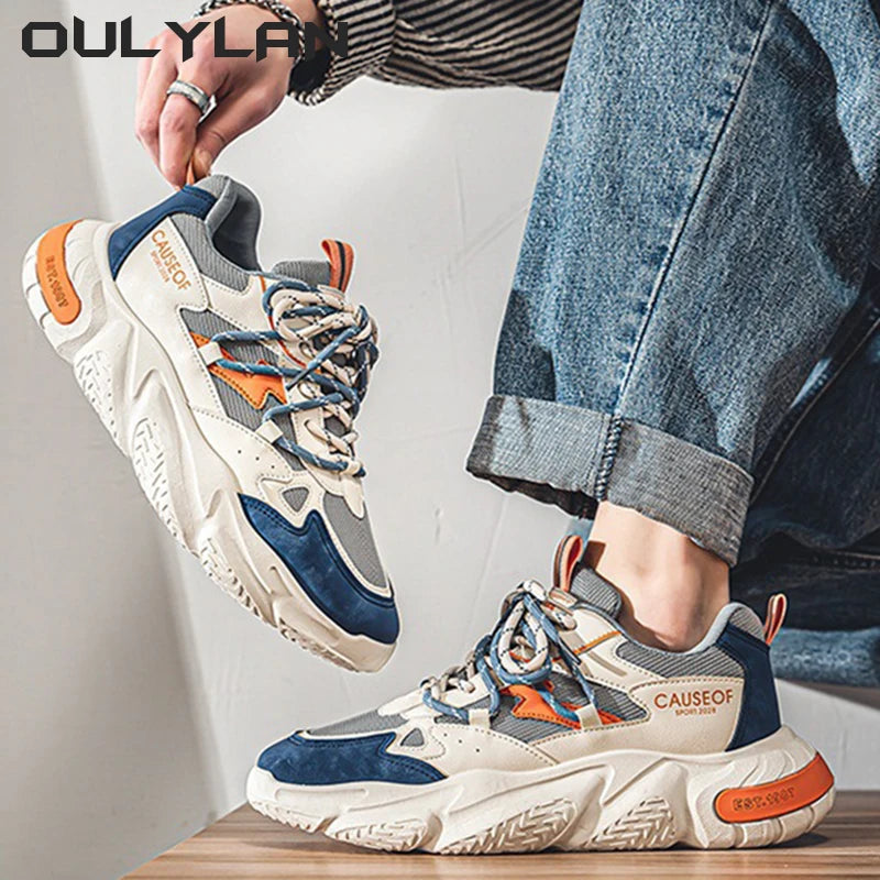 Men's Spring Leisure Versatile Height Increasing Shoes