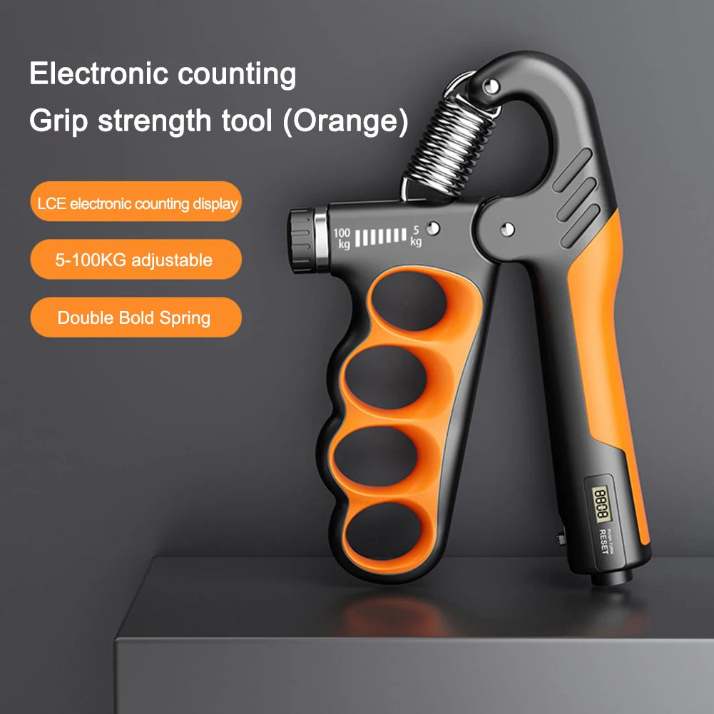 5-100 KG Hand Grip Strengthener Grip Strength Trainer Non-Slip Gripper