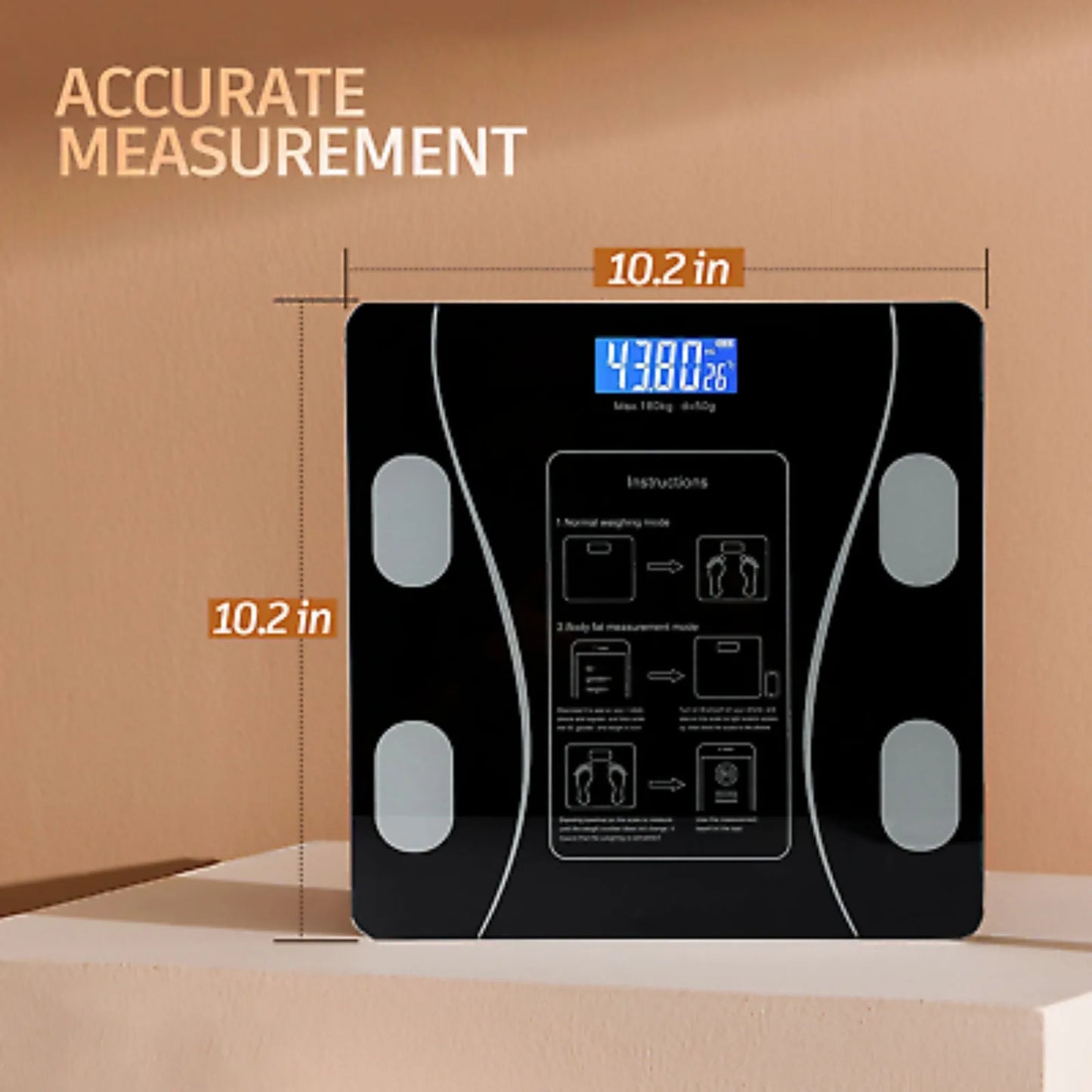 US Smart Weight Scale Body Digital Bathroom Scale BMI Bluetooth