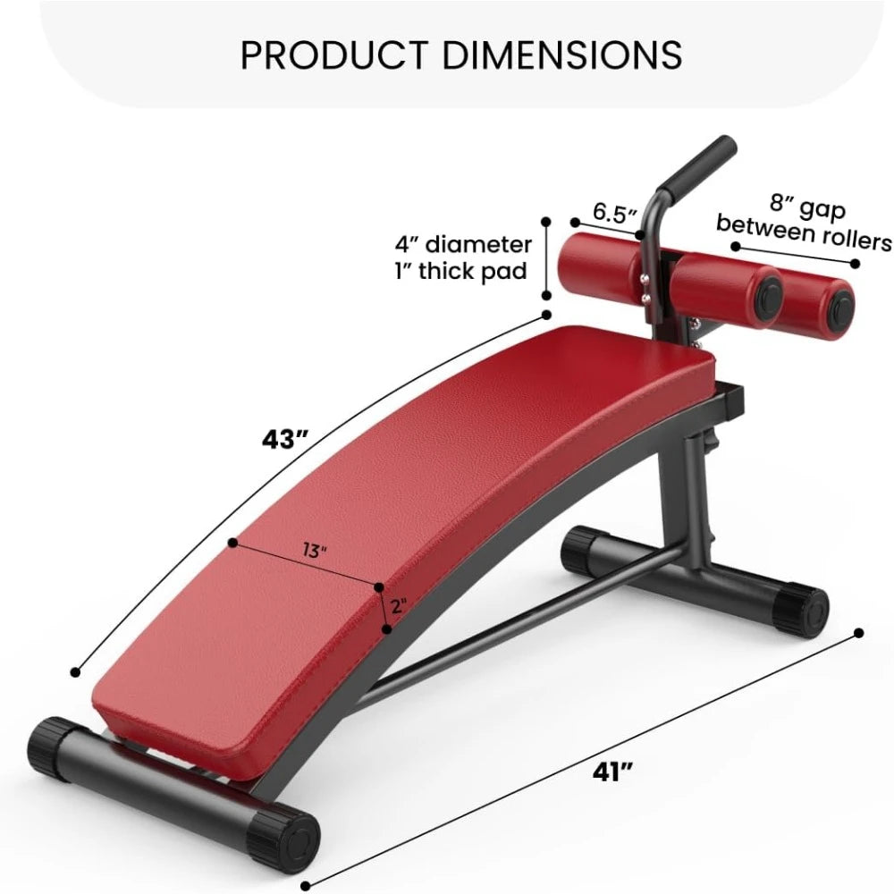 Gym-Quality Sit Up Bench with Reverse Crunch Handle