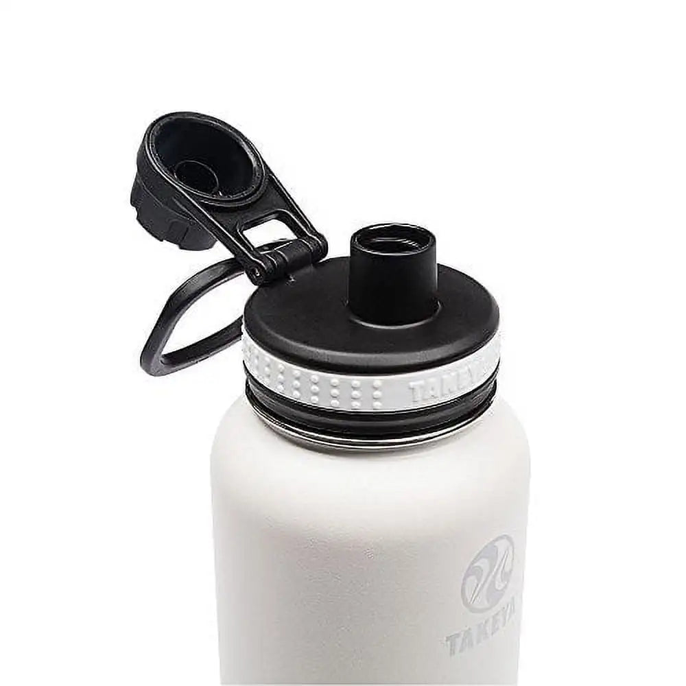 Originals 32 oz White/Black Double Wall Vacuum Insulated Stainless Steel Bottle