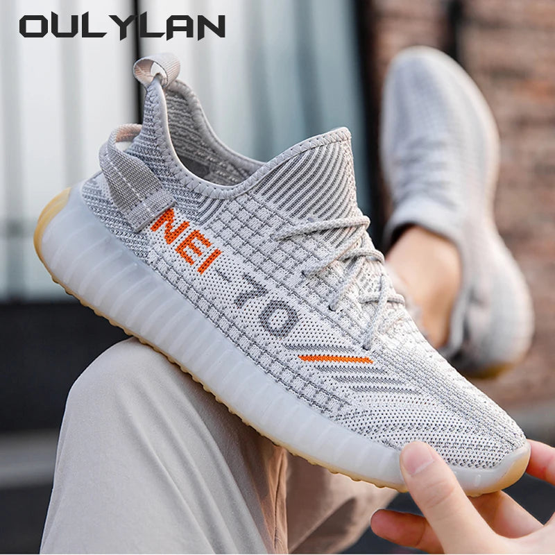 Men's Mesh Breathable Casual Comfortable Outdoor Running Shoes