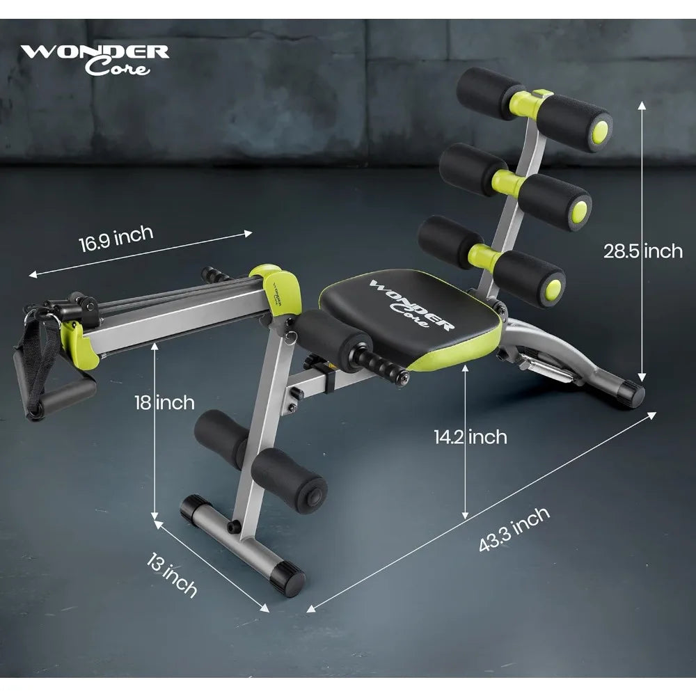 Adjustable Workout Bench, Exercise Equipment, Sit Up Machine for Abs