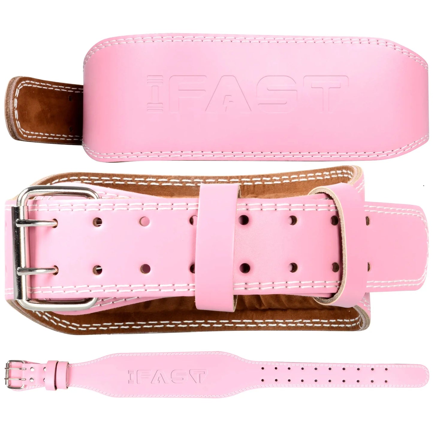 Weightlifting Belt for Women with 4 inch Padded Lumbar Support