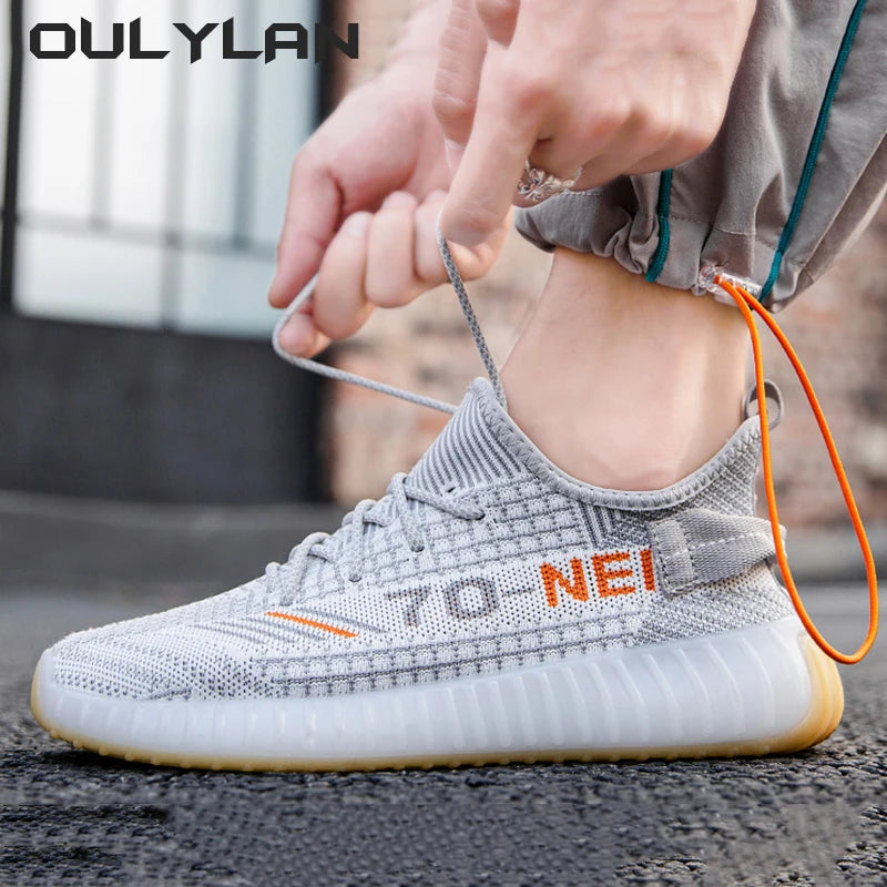 Men's Mesh Breathable Casual Comfortable Outdoor Running Shoes