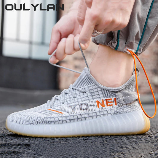 Men's Mesh Breathable Casual Comfortable Outdoor Running Shoes