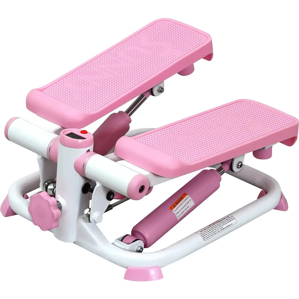 Stair Step Workout Machine With Resistance Bands, Mini Steppers