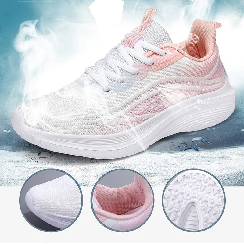 Women's Lightweight Breathable Running Shoes Fashion Casual Mesh